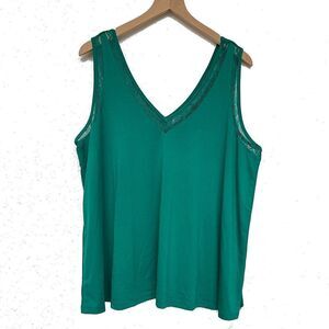 New Torrid Kelly Green Tank Top - Size 2X